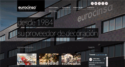 Desktop Screenshot of eurocinsa.es